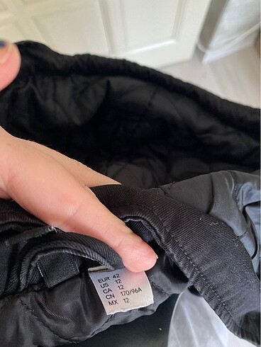 Siyah parka - Görsel 5