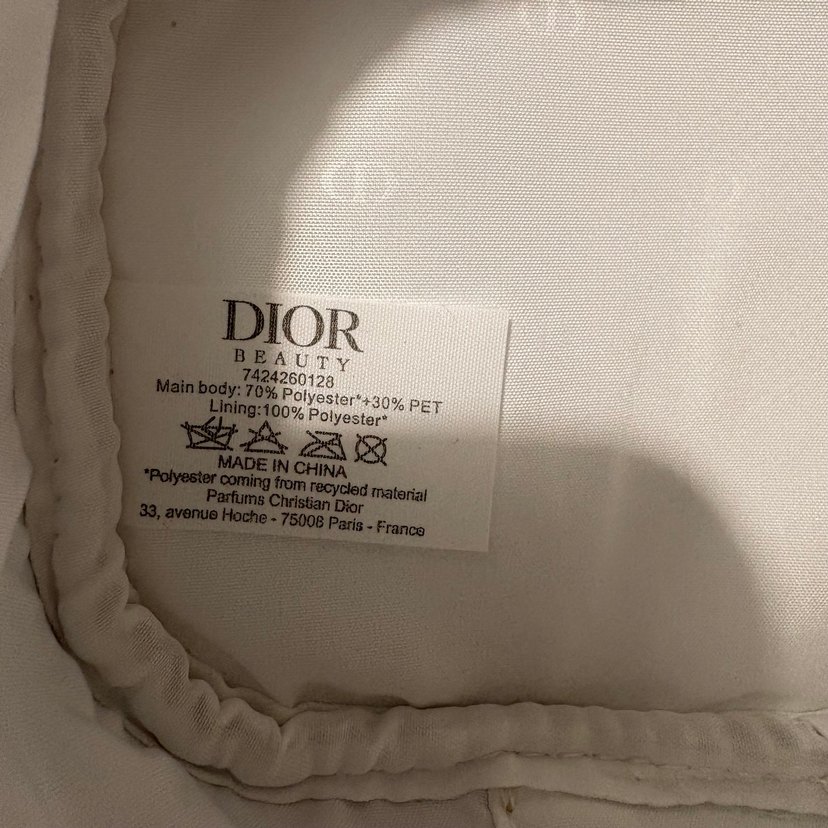Orijinal Dior makyaj çantası - Görsel 4
