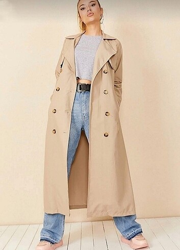 Hafif trenchcoat