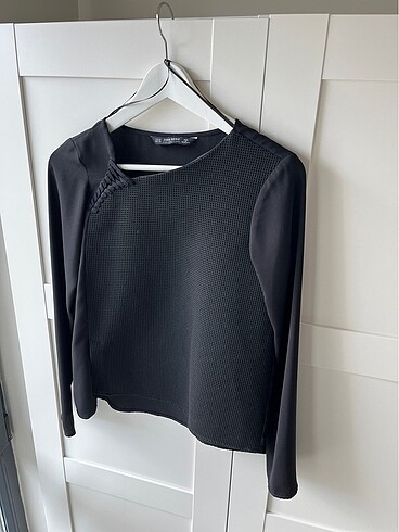 xs Beden Zara siyah XS bluz