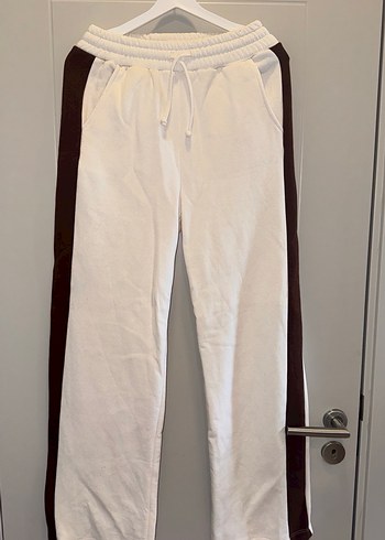 Kapüşonlu, Etnik Desenli Kahverengi Kadın Eşofman Takımı - Görsel 5