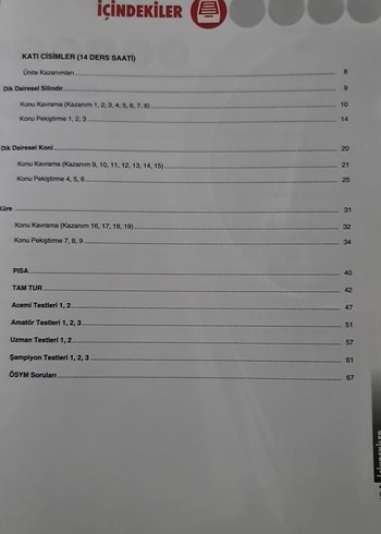11. Sınıf Fen Lisesi Matematik 5. Fasikül - Görsel 2