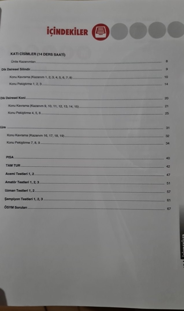 11. Sınıf Fen Lisesi Matematik 5. Fasikül - Görsel 2