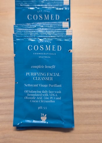 COSMED yüz temizleme jeli testerları - Görsel 3