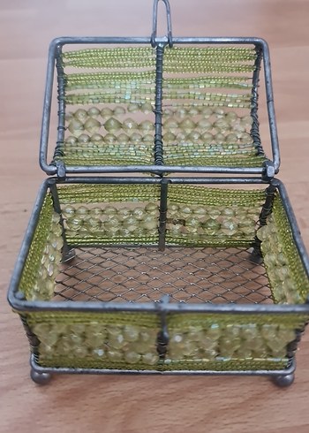 yeşil taşlı kutu - Görsel 3