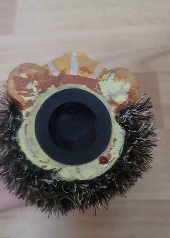 Renkli Kahverengi Kirpi Kumbara - Görsel 5