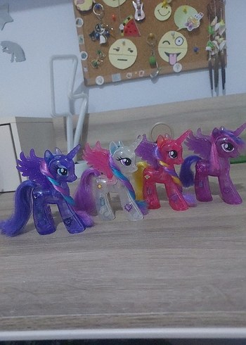 Işıklı 4lü pony set