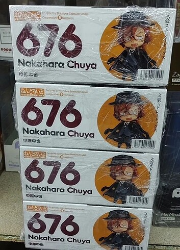 Bungou stray dogs anime figürü Chuya 676 Nendoroid