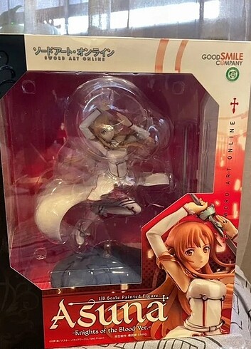 Sword art online anime figürü asuna 1/8