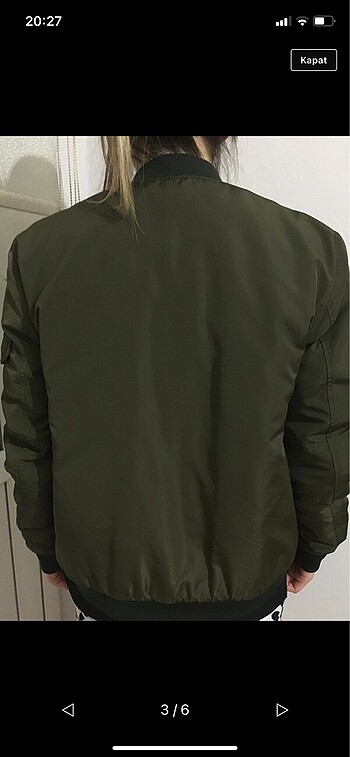 xs Beden Zara bomber ceket