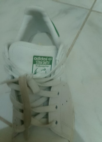 Beyaz Minimalist Kadın Spor Ayakkabı - Görsel 2