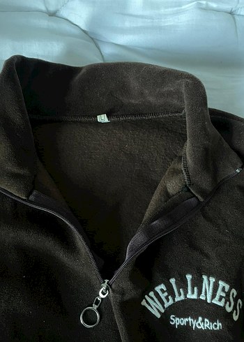 diğer Beden Kadın Kapüşonlu Fermuarlı Sweatshirt