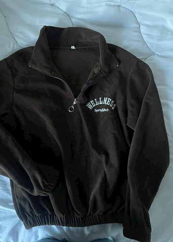 H&M Kadın Kapüşonlu Fermuarlı Sweatshirt