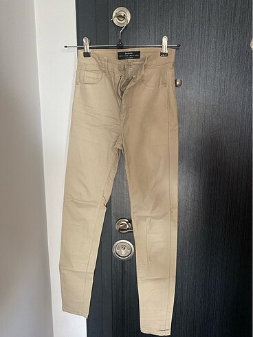 Stradivarius deri pantolon
