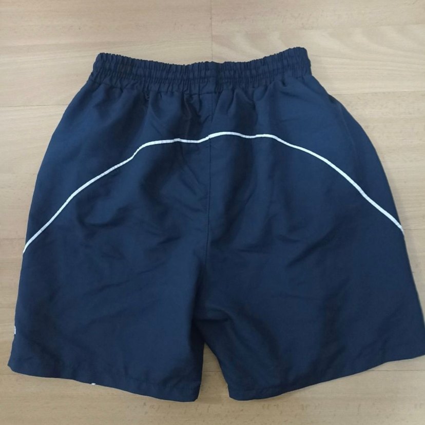 Erkek Lacivert Vintage Şort - Görsel 2