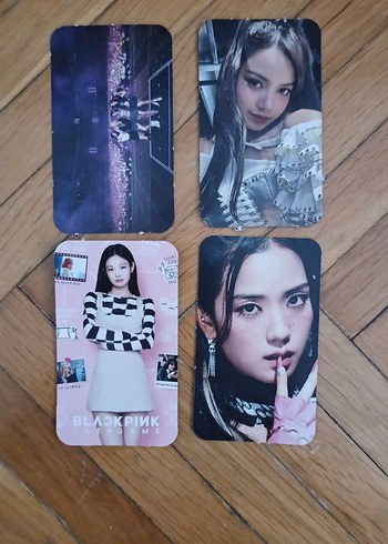 BLACKPINK Temalı kartlar