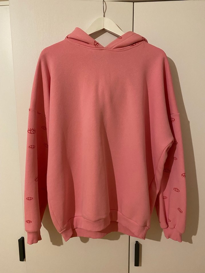 Pembe Kapüşonlu HOLLY LOLLY Sweatshirt - Görsel 2