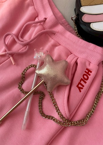 Pembe Eşofman Altı Holly Lolly - Görsel 3