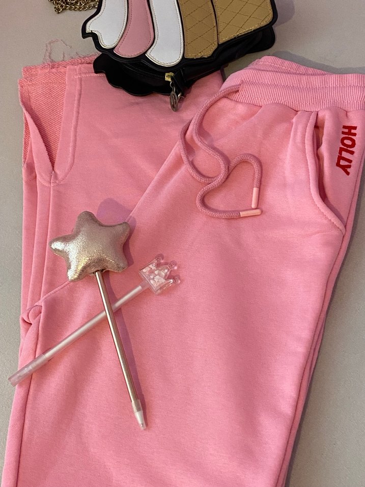 Pembe Eşofman Altı Holly Lolly - Görsel 2