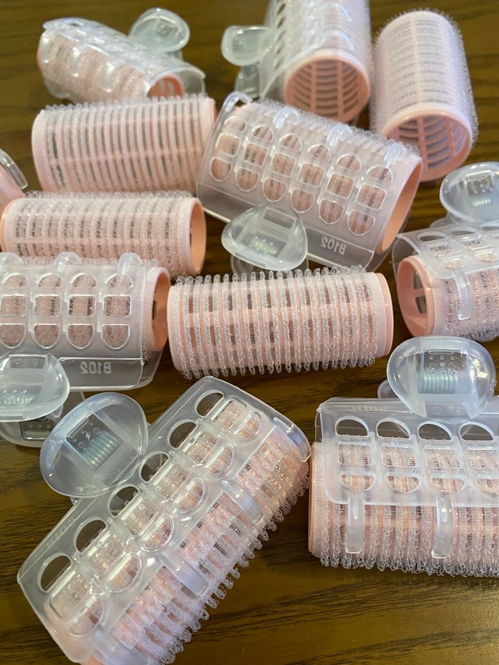 Pastel Pembe Saç Bigudisi Seti - Görsel 2