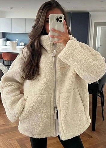 Peluş mont 
