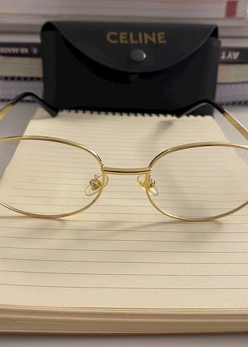 Celine Şeffaf Camlı Kadın Gözlüğü - Görsel 3