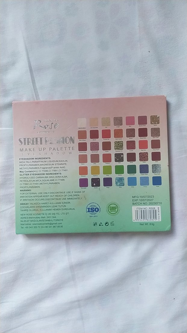 Çok Renkli Göz Farı Paleti - Görsel 4