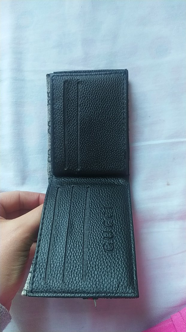 Gri Desenli Erkek Cüzdan - Görsel 2