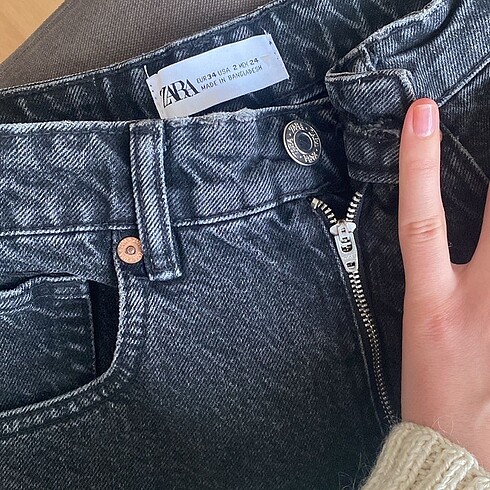 xs Beden Zara Denim Şort 34 Beden