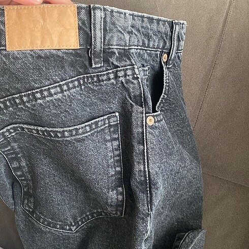 xs Beden siyah Renk Zara Denim Şort 34 Beden