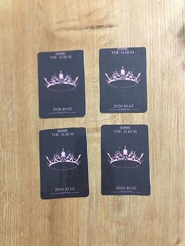 Diğer Blackpink fotocart set