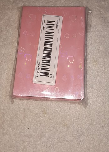 hologramlı kalpli card Sleeves