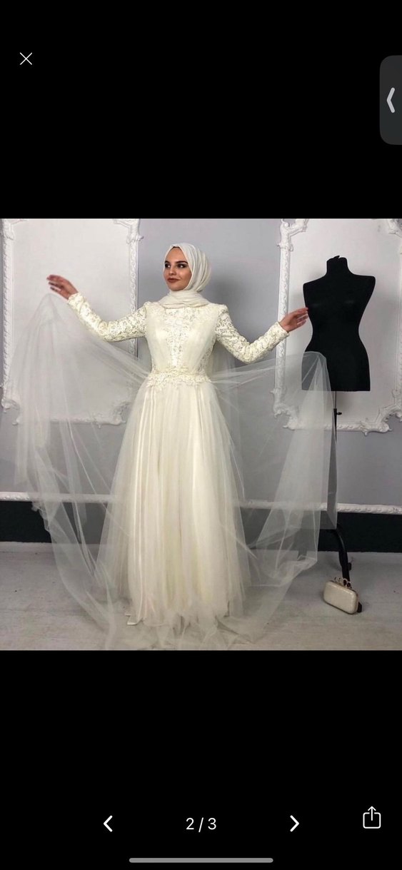 Nikah sünnet elbisesi - Görsel 2