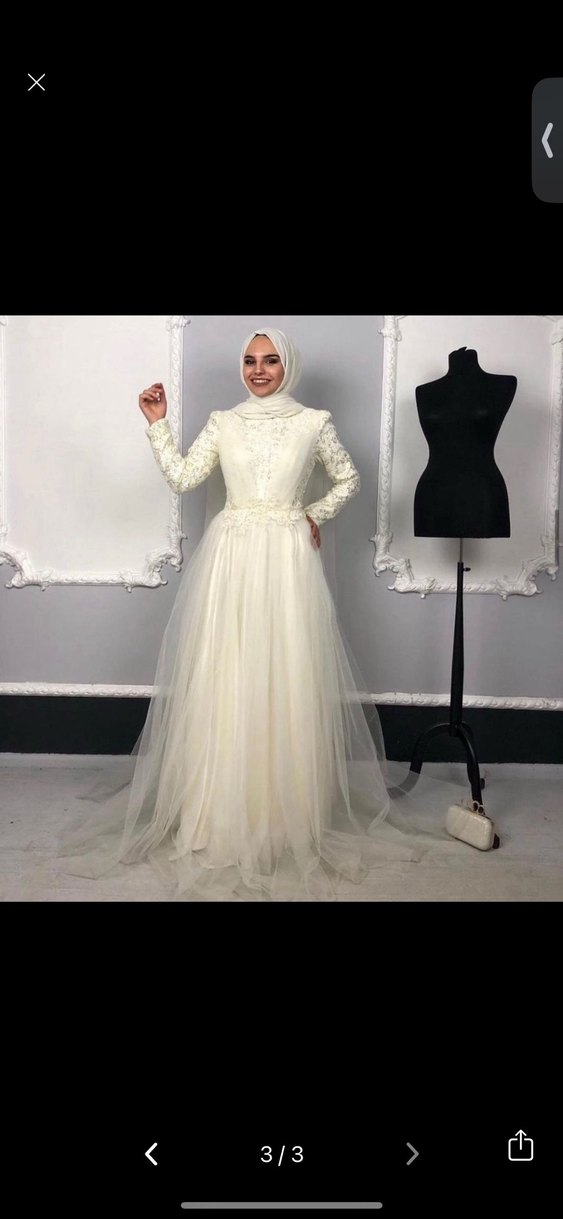 Nikah sünnet elbisesi - Görsel 3