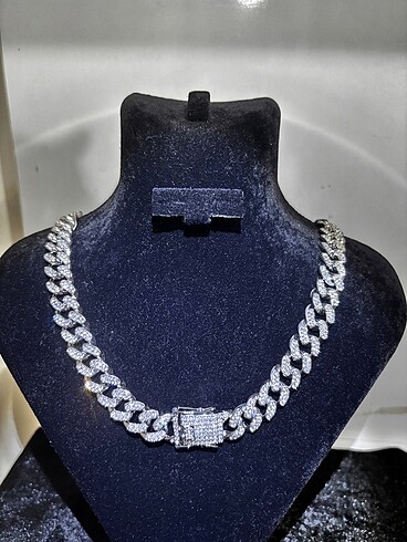 Cuban chain kolye 50cm