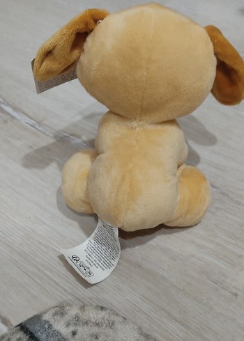 Pastel Kahverengi Peluş Oyuncak Köpek - Görsel 3