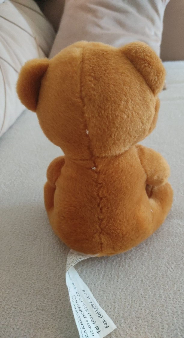 Kahverengi Peluş Ayıcık Kalpli - Görsel 2