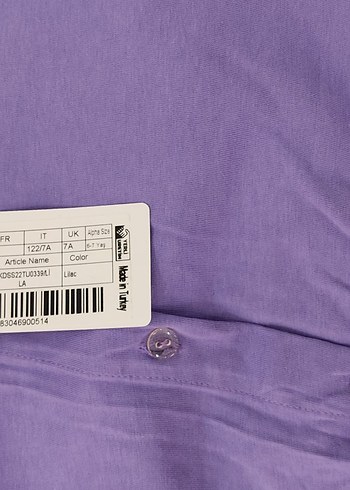 Mor Kemerli Bebek Kız Tulum - Görsel 2