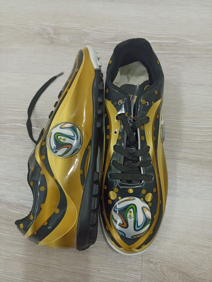 Altın Renkli Erkek Spor Futbol Ayakkabısı - Görsel 4