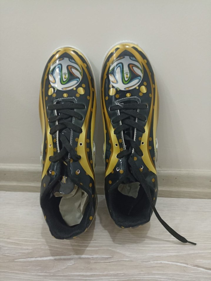 Altın Renkli Erkek Spor Futbol Ayakkabısı - Görsel 5