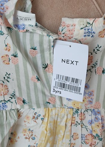 Çiçek Desenli Bohem Kız Elbisesi - Görsel 6