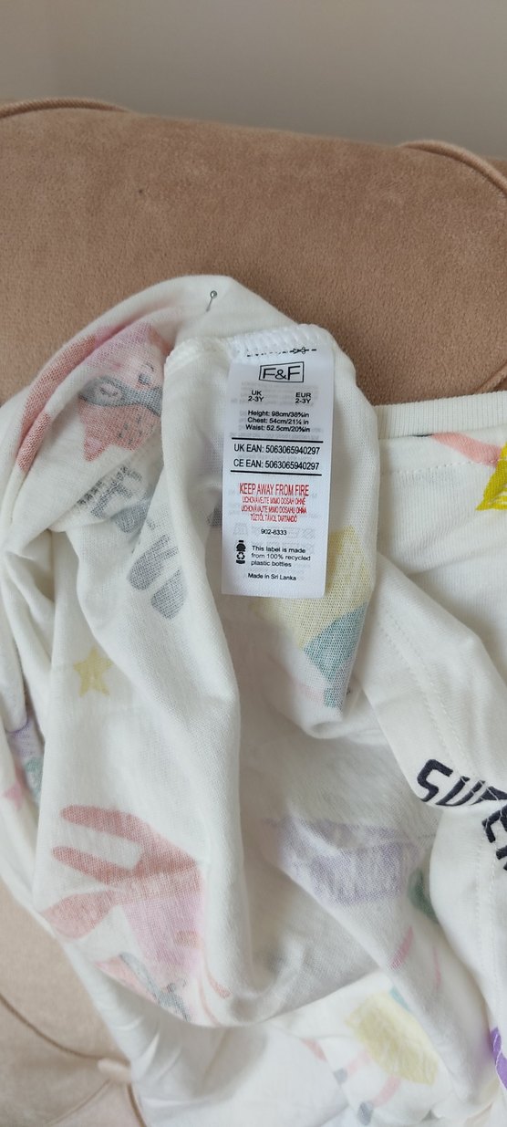 Renkli Baskılı Kız Çocuk Elbise - Görsel 5