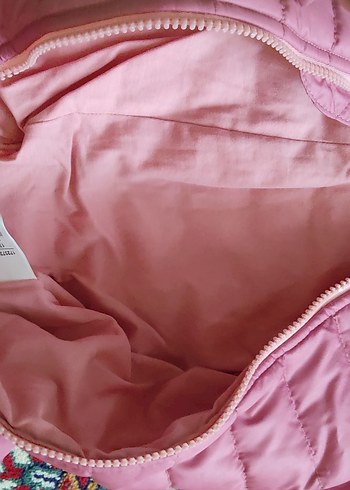 Fermuarlı Pembe Bebek Tulumu - Görsel 8