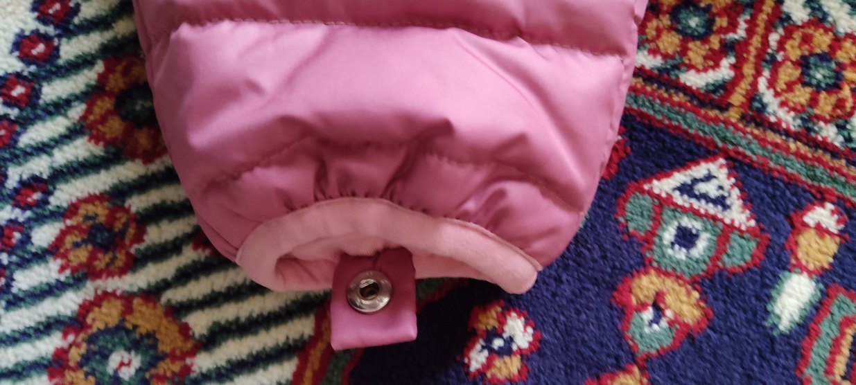 Fermuarlı Pembe Bebek Tulumu - Görsel 3