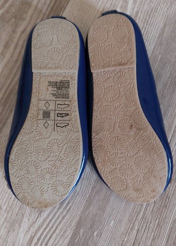 Kız Çocuk Lacivert Fiyonklu Babet - Görsel 3