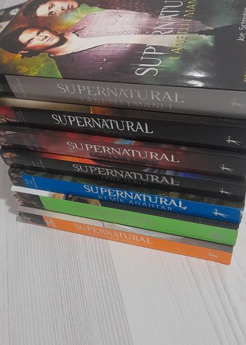 Supernatural Kitap Seti - 7 kitap