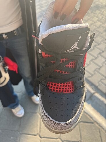 33 Beden siyah Renk Nike air jordan 4