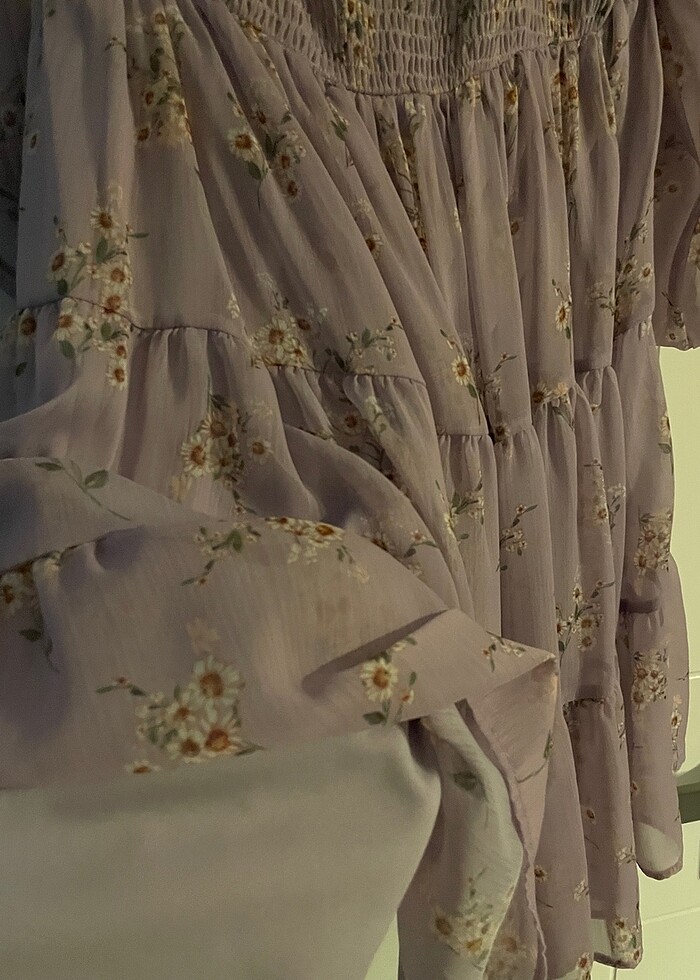 cicekli elbise - Görsel 2