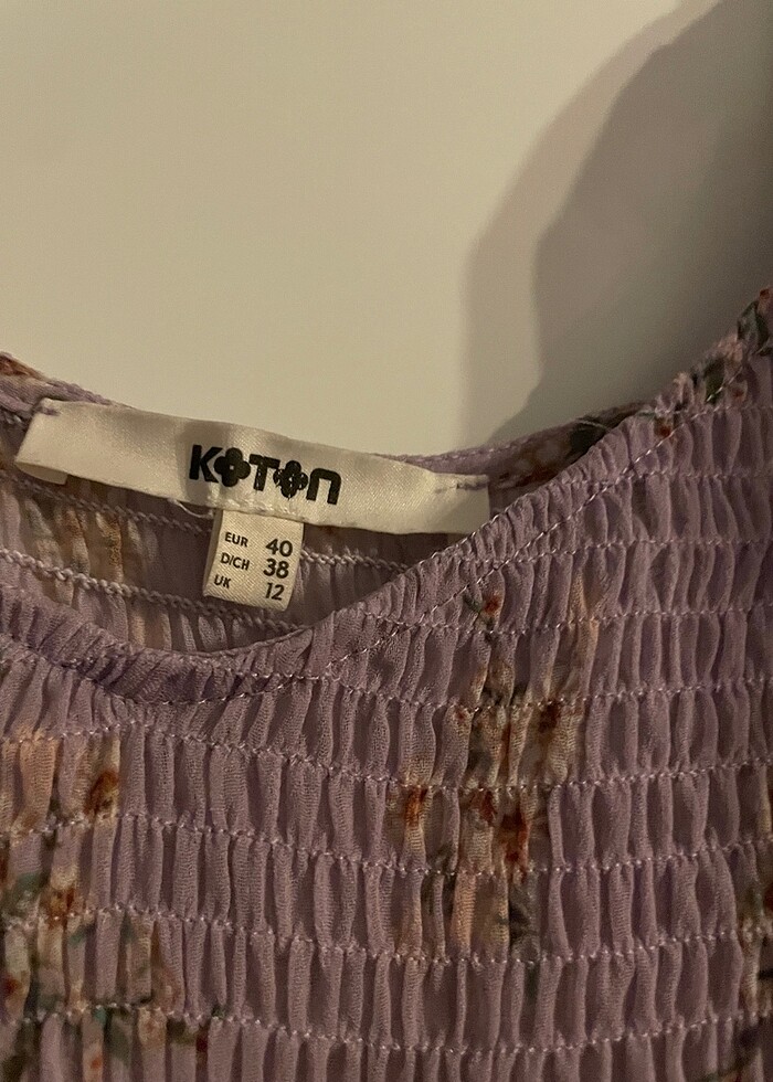 cicekli elbise - Görsel 5