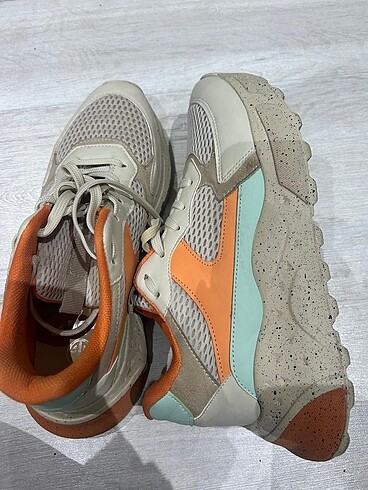 40 Beden camel Renk elle sneaker